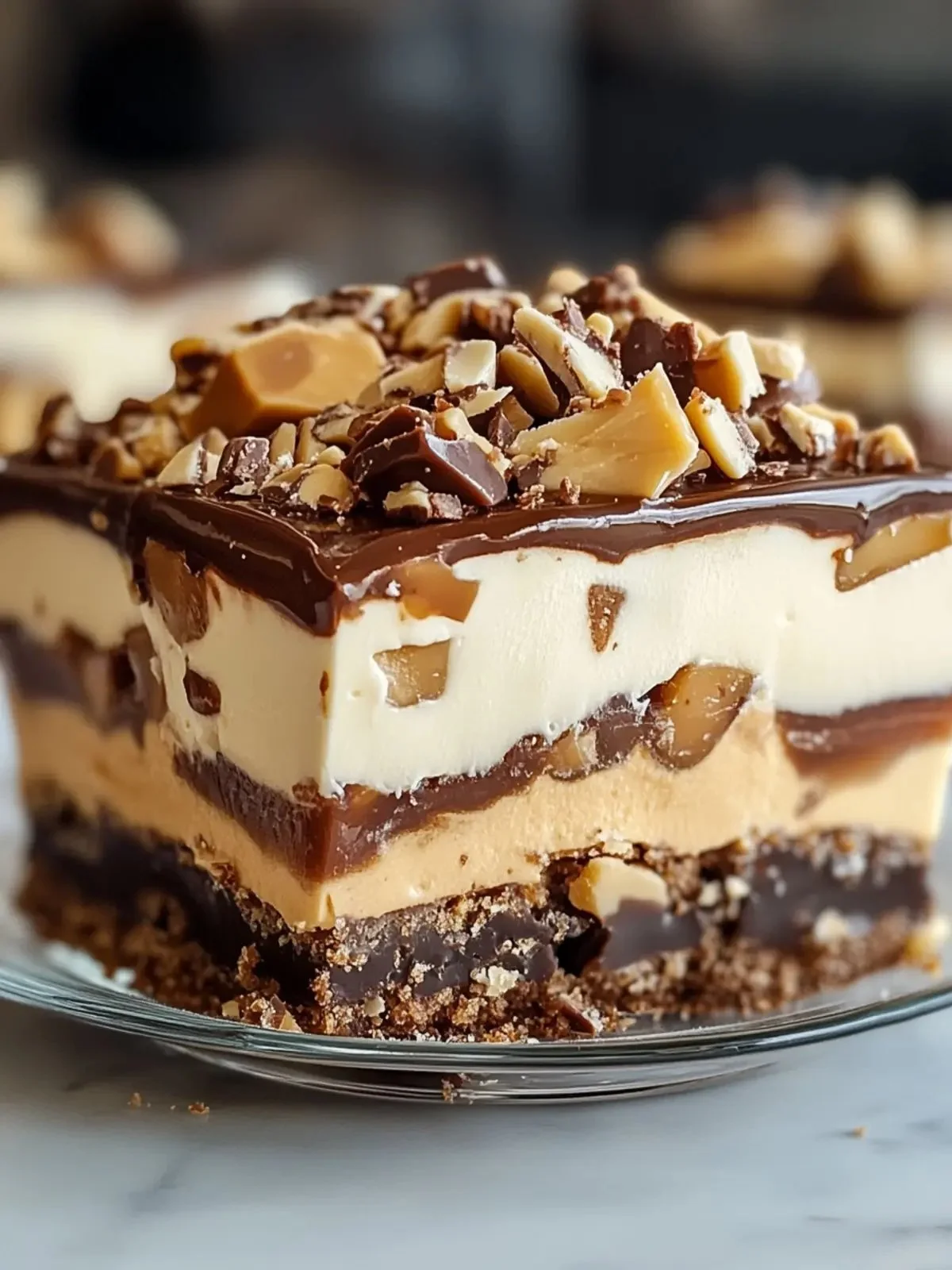 No Bake Turtle Lush: The Decadent Dessert You'll Adore