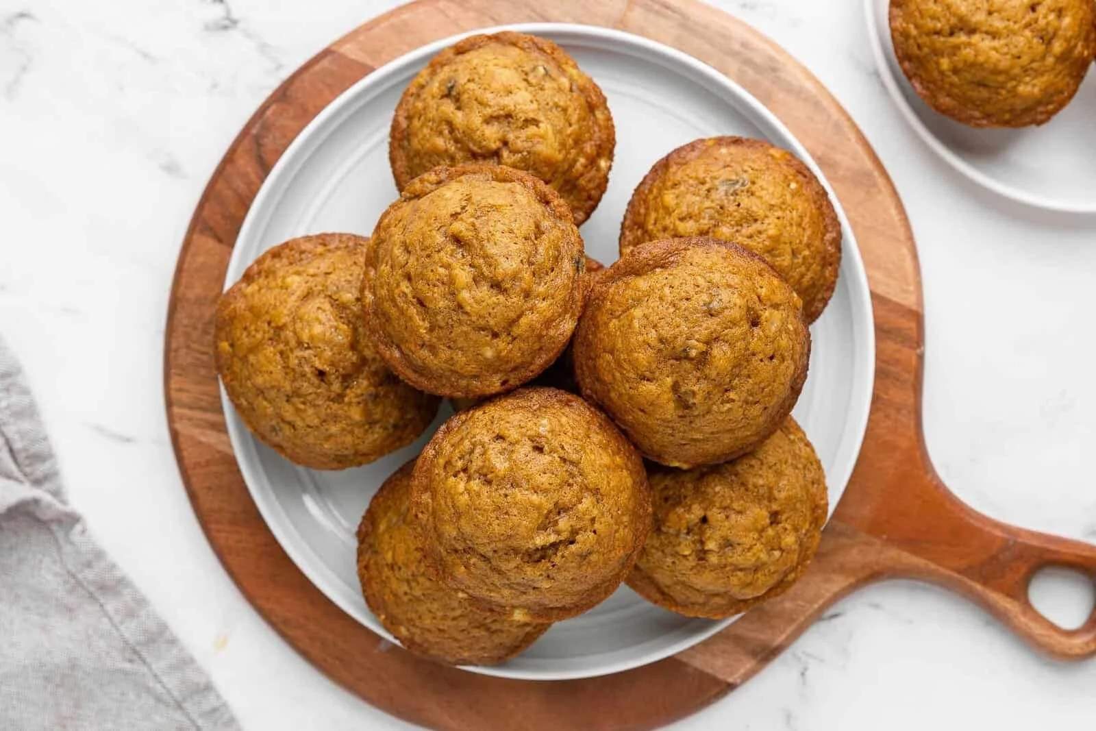 Pumpkin Banana Muffins