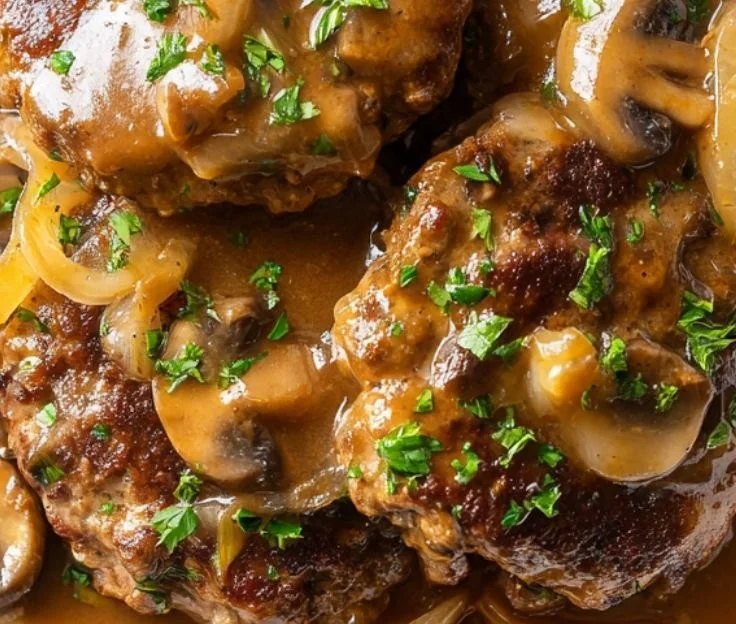 Smothered Beef Patties