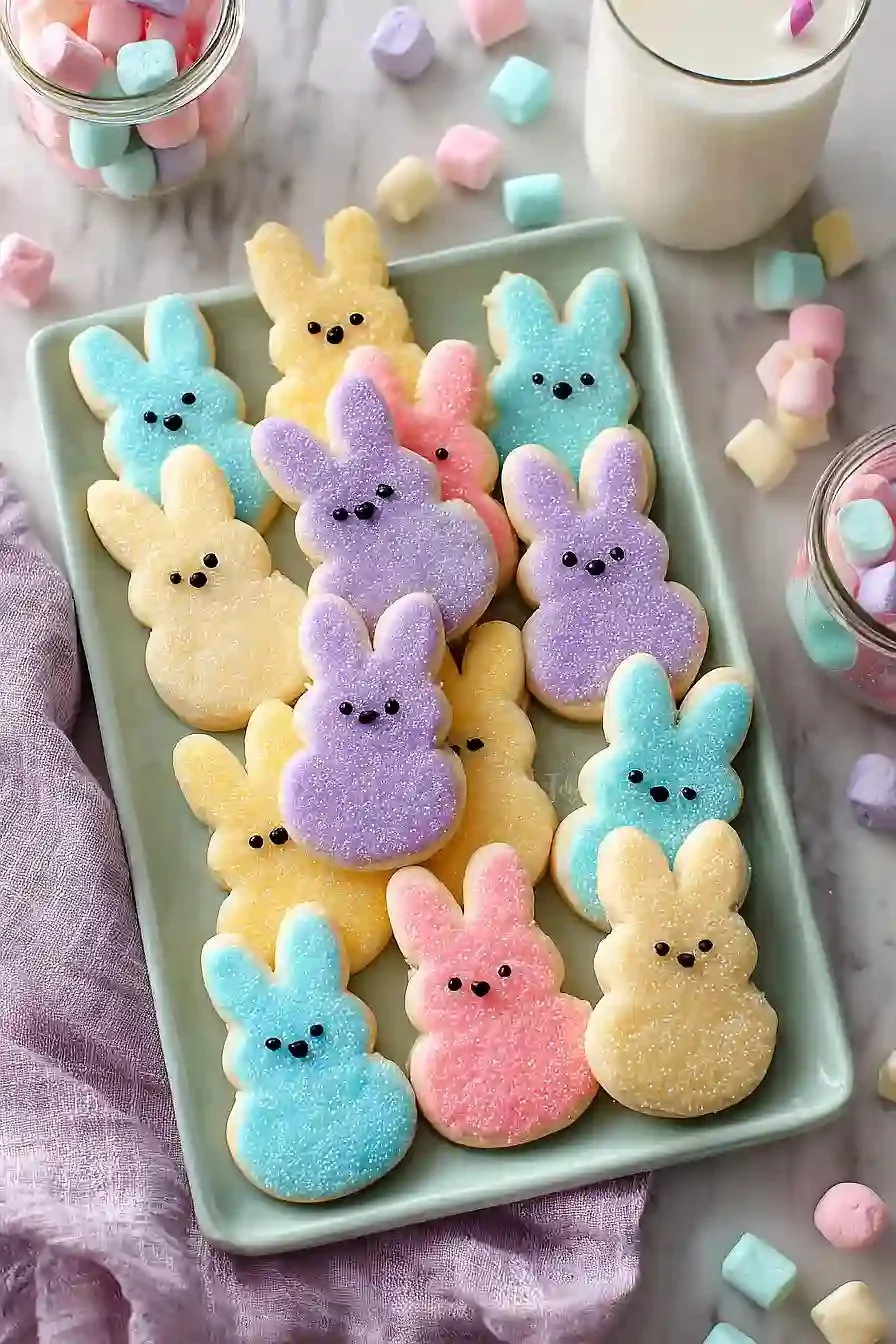 Soft Buttercream Bunny Cookies