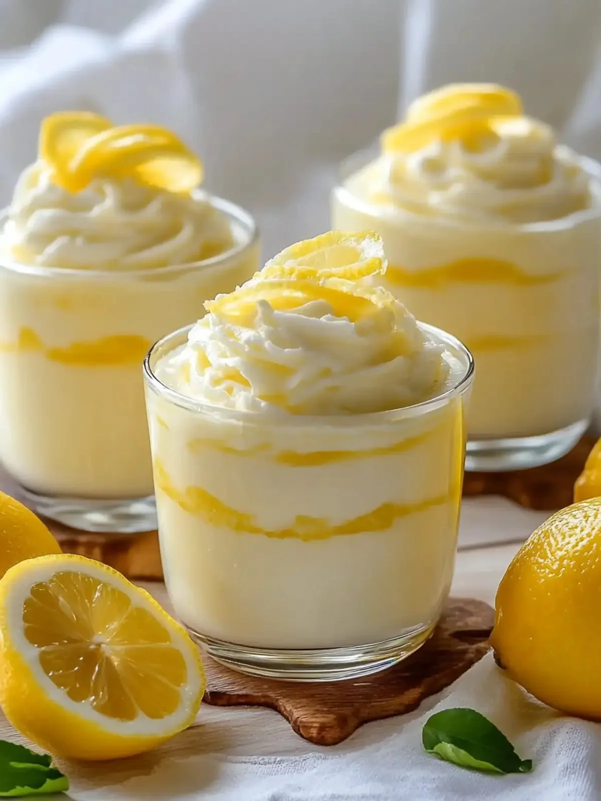 Zesty Lemon Cottage Cheese Pudding: A High-Protein Delight