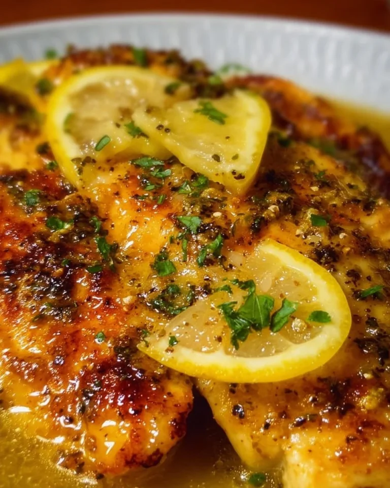 Delicious 30-Minute Lemon Chicken served with fresh herbs.