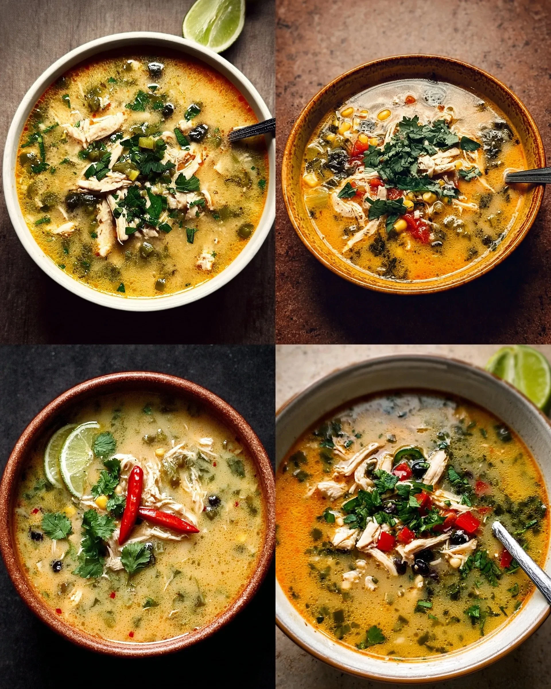 Chicken Poblano Soup