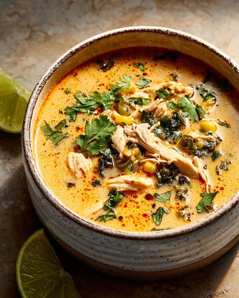 Chicken Poblano Soup