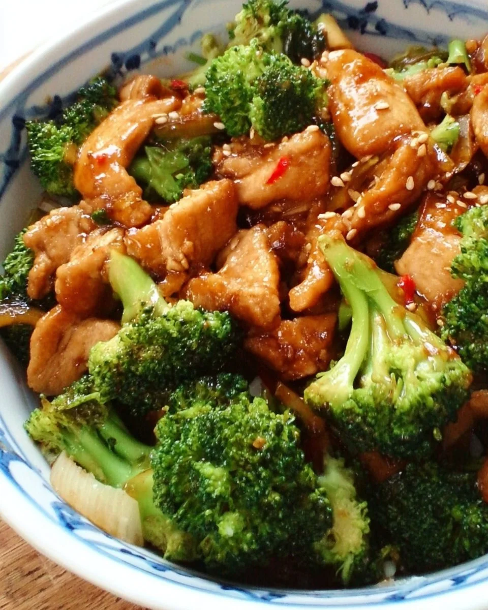 Chinese Chicken and Broccoli