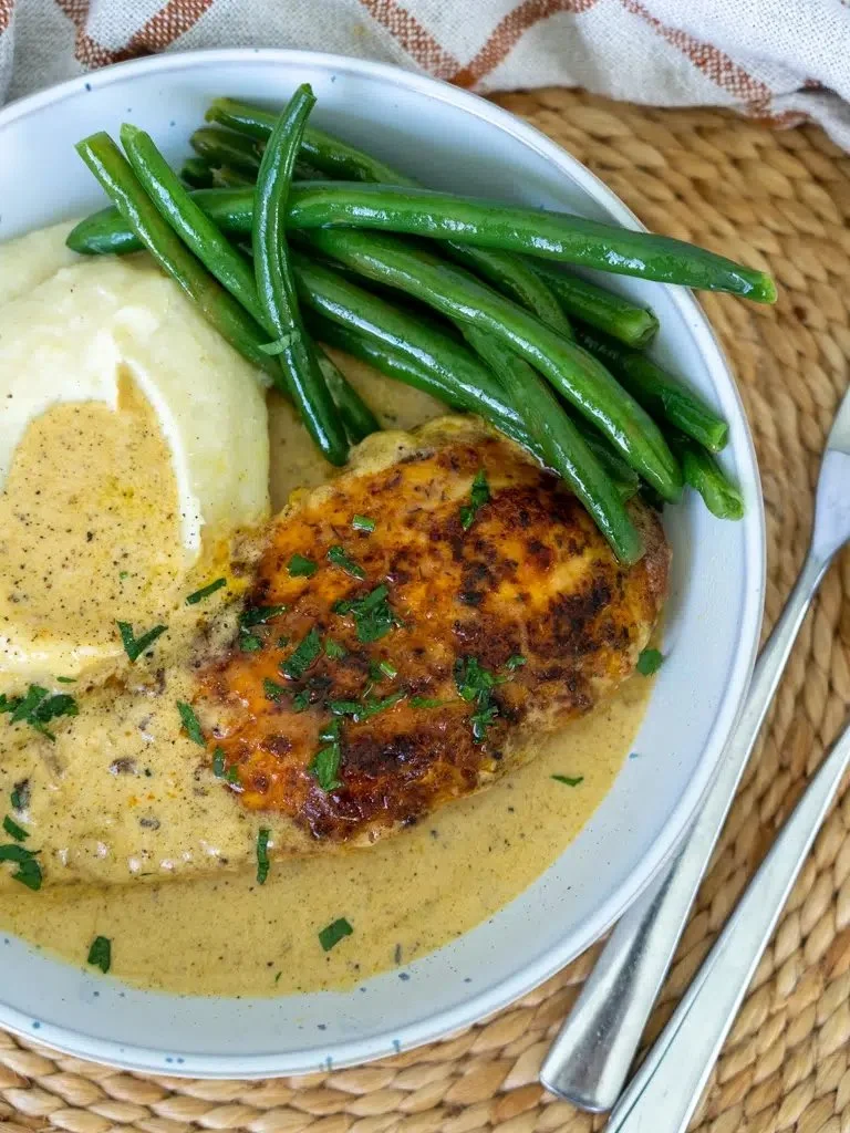 Creamy Garlic Chicken Recipe | Simple Home Edit
