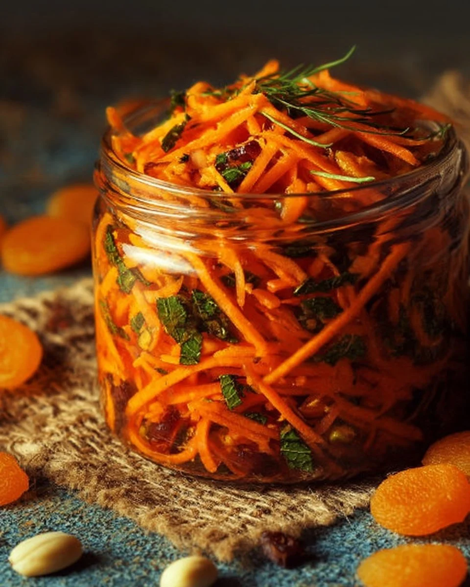 Easy Fermented Carrot Detox Salad (Ginger & Turmeric)