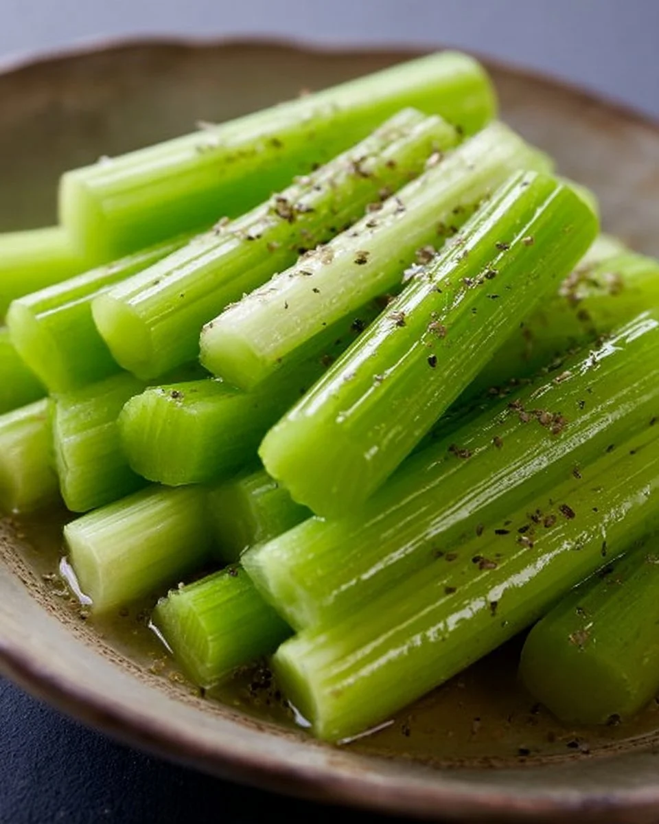 Easy Fermented Celery Sticks