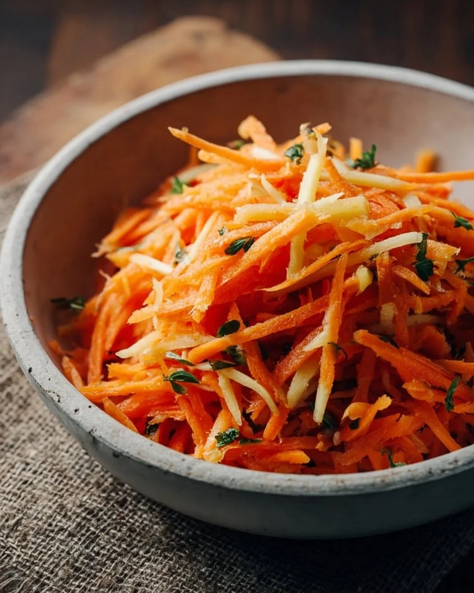 Fermented Carrot Ginger Salad