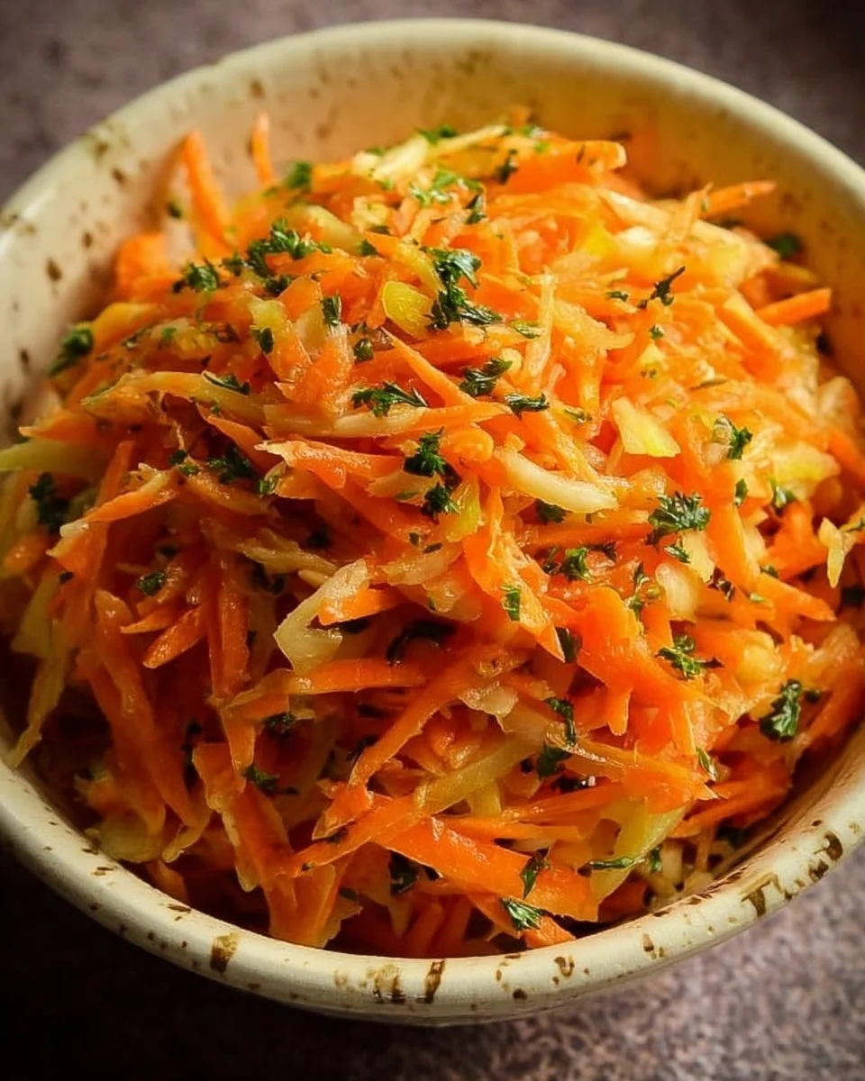 Fermented Ginger Carrot Slaw