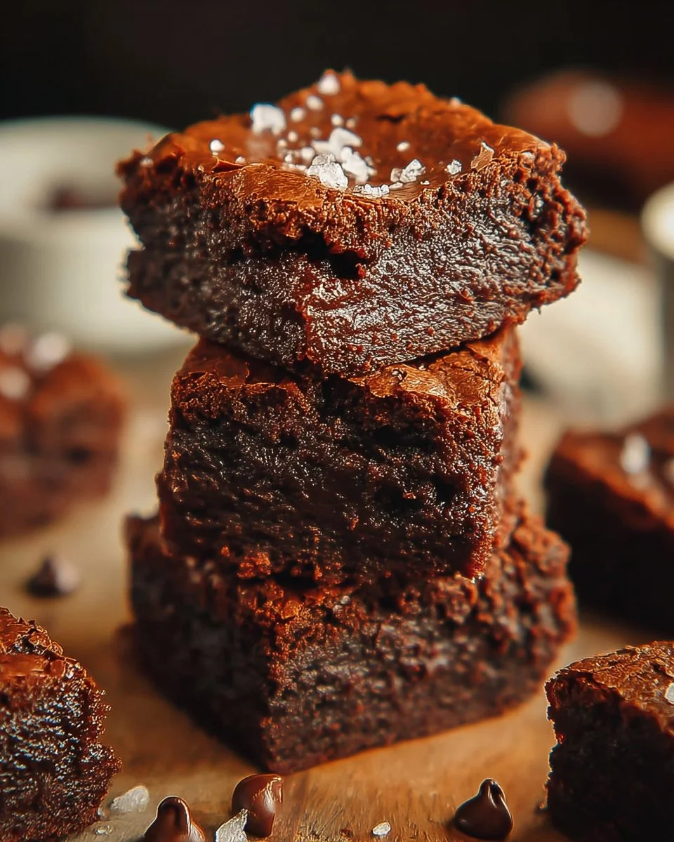Healthy Fudgy Protein Brownies