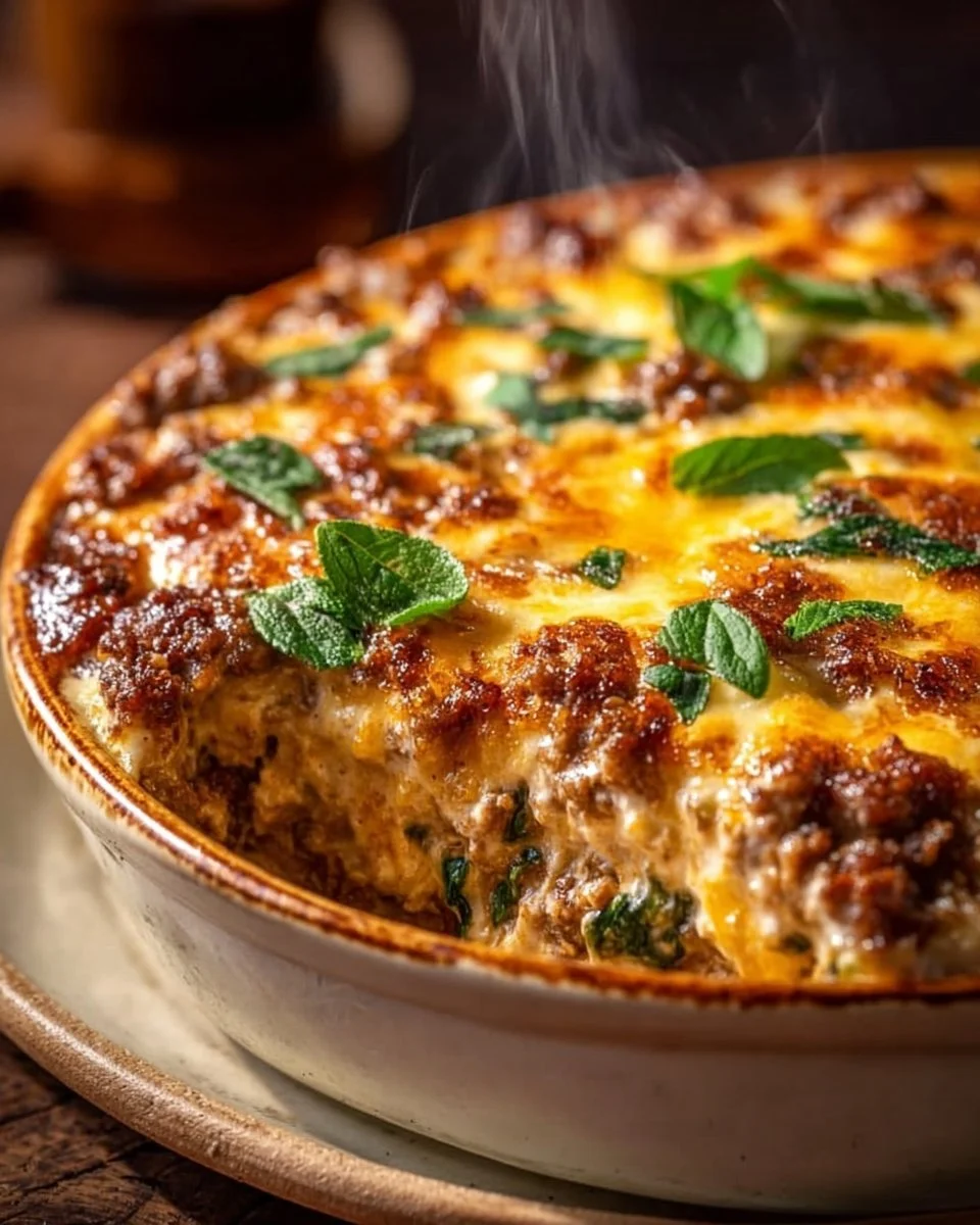 High Protein Ground Turkey Casserole