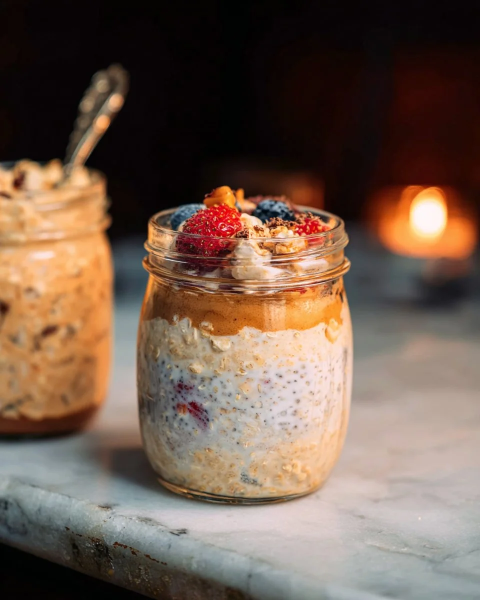 High-Protein Overnight Oats