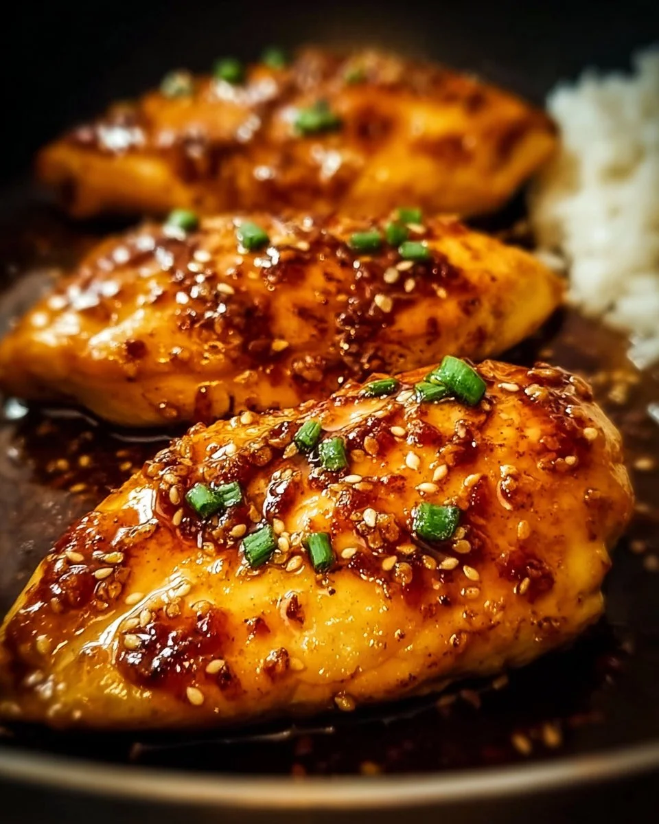 Honey Garlic Chicken Breasts