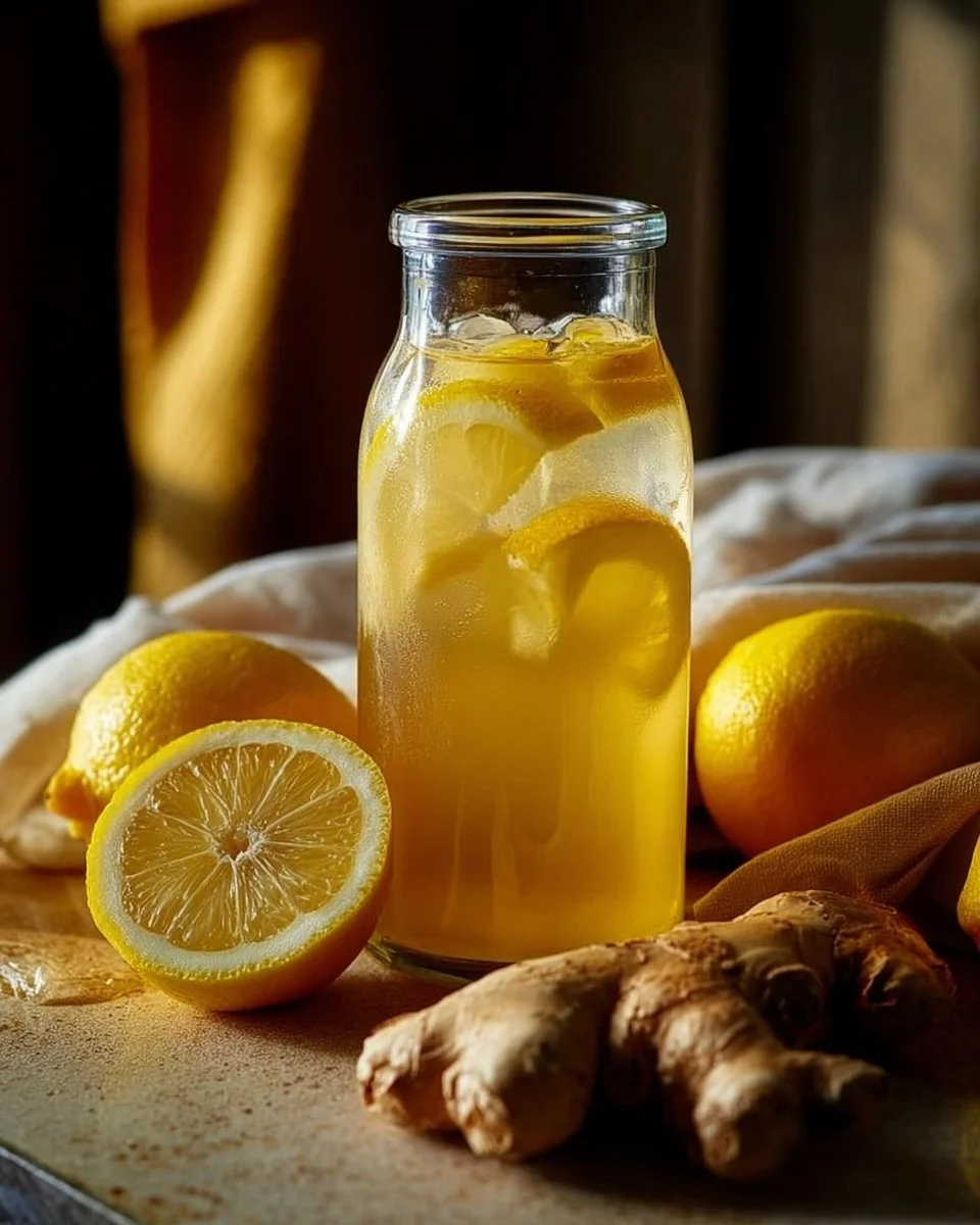 Lemon Ginger Water