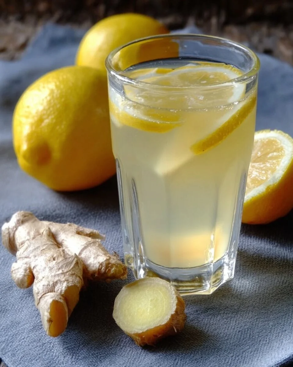 Lemon Ginger Water