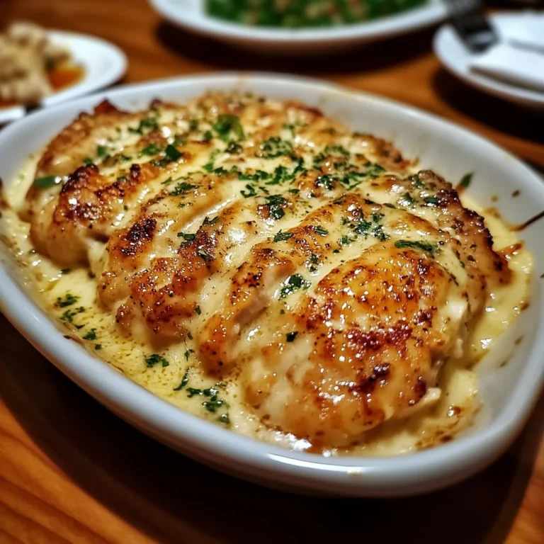 Delicious Longhorn Steakhouse Parmesan Chicken served with sides