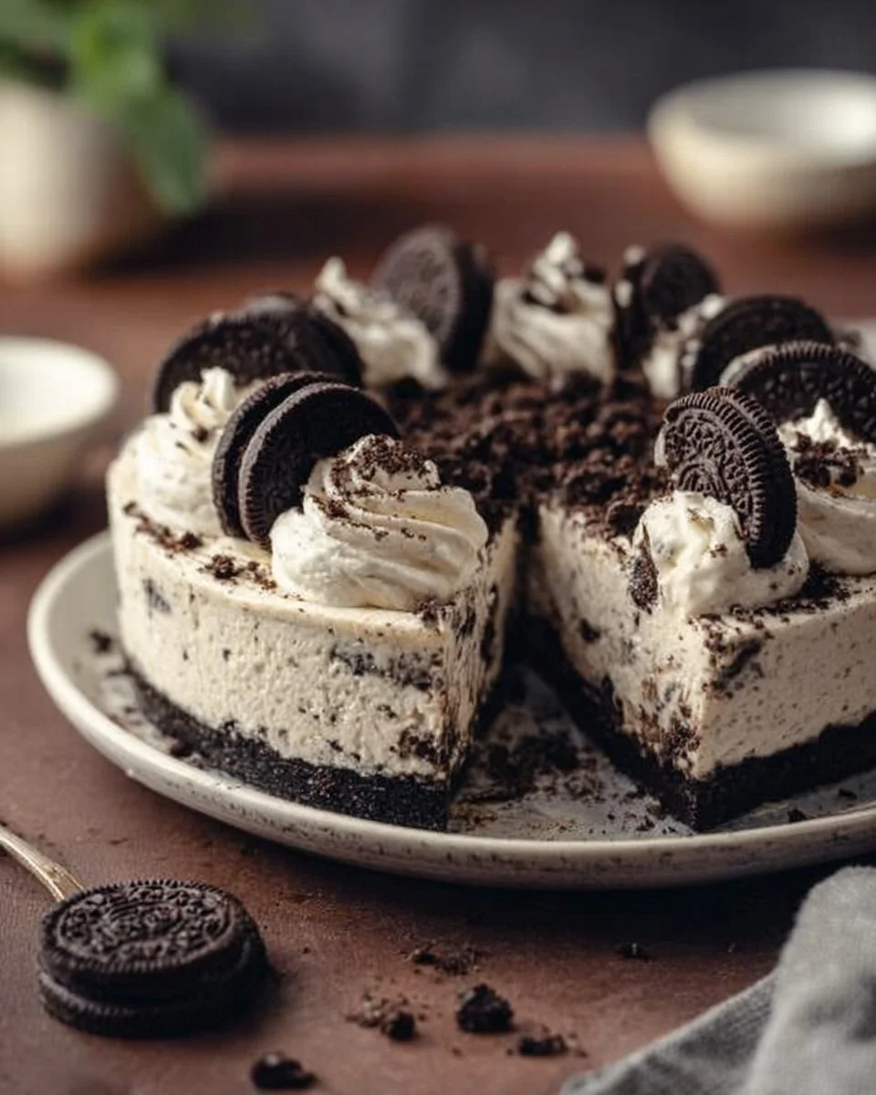 No-Bake Oreo Cheesecake