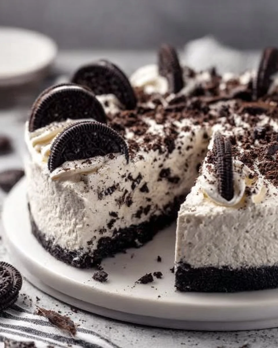 No-Bake Oreo Cheesecake