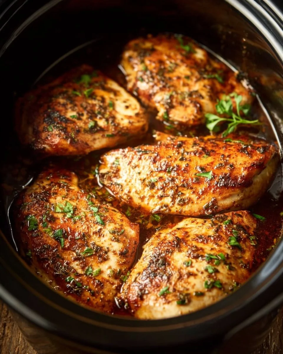 Slow Cooker Chicken Breasts