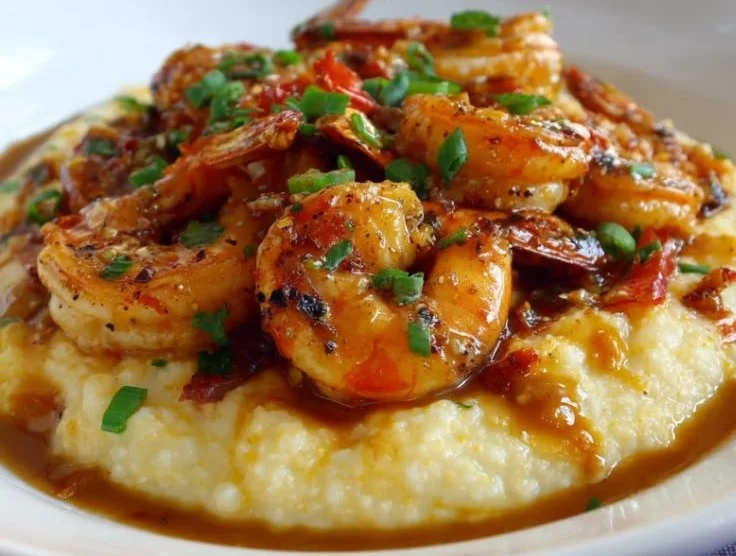 Smoky Chipotle Shrimp and Grits