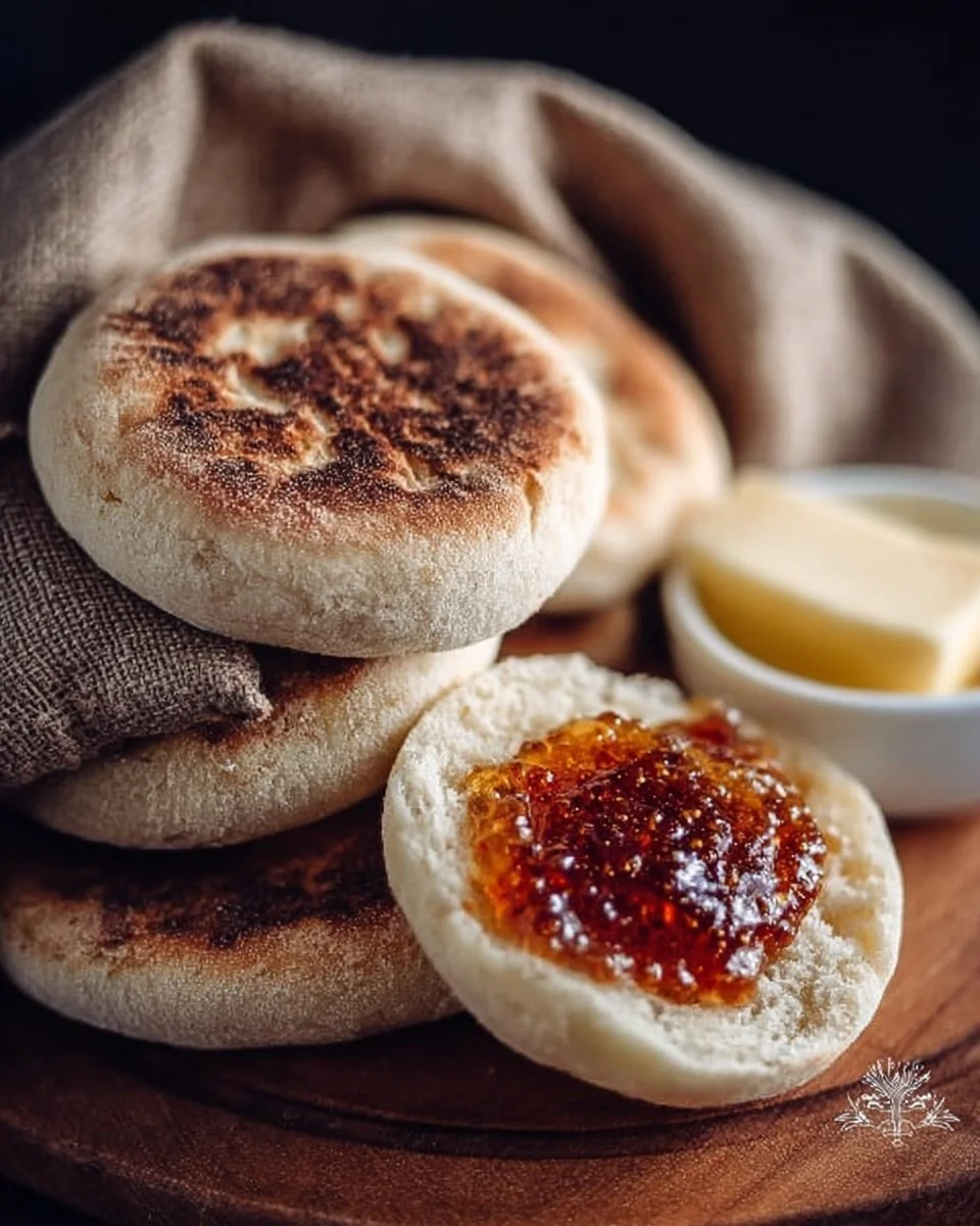 Sourdough English Muffins