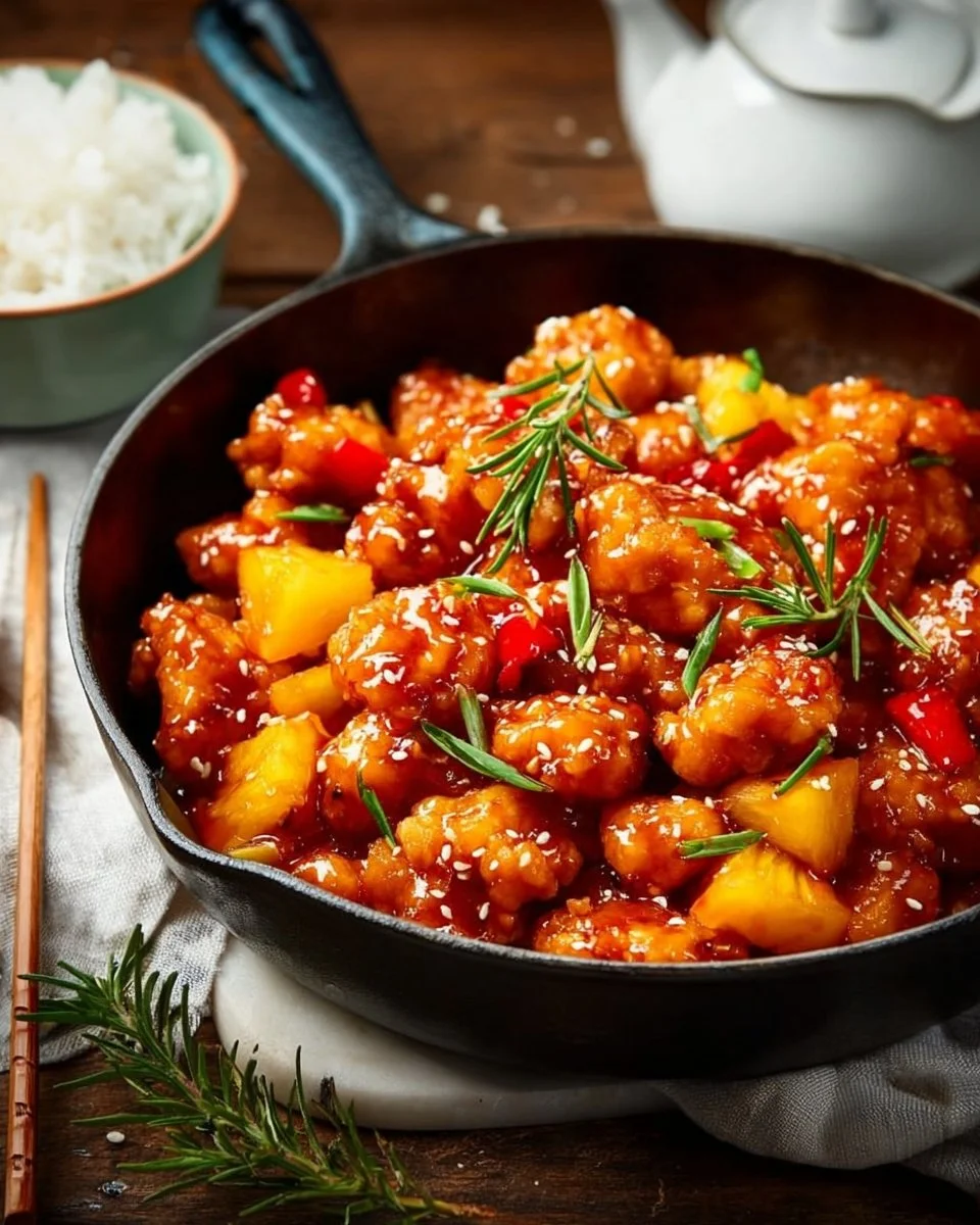 Sweet and Sour Pineapple Chicken