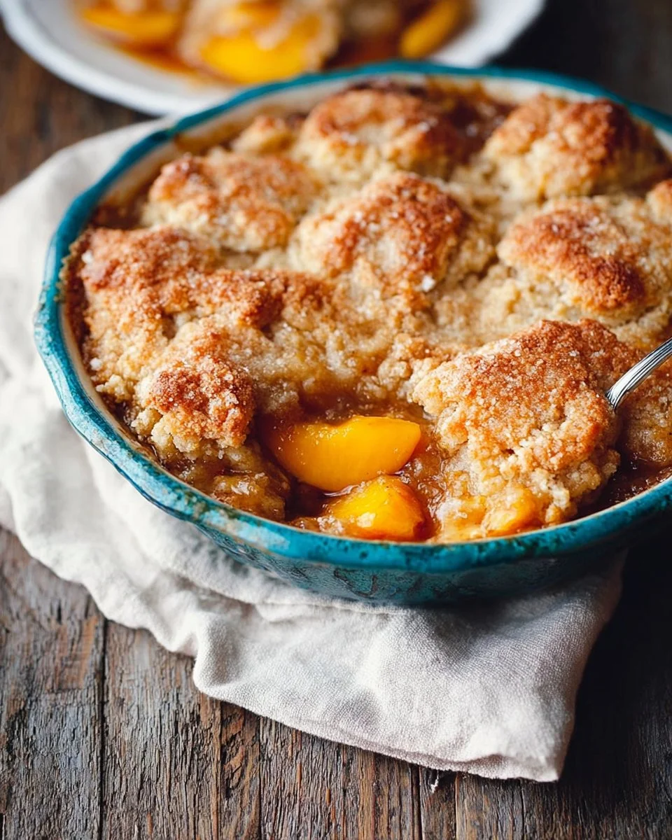 The Best Southern Peach Cobbler Recipe