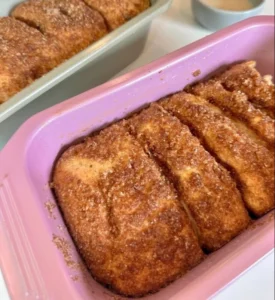 Delicious Dollywood inspired cinnamon bread fresh out of the oven