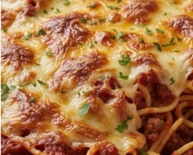Easy Baked Spaghetti Casserole
