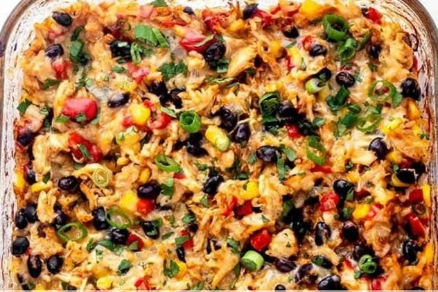 Protein Burrito Casserole