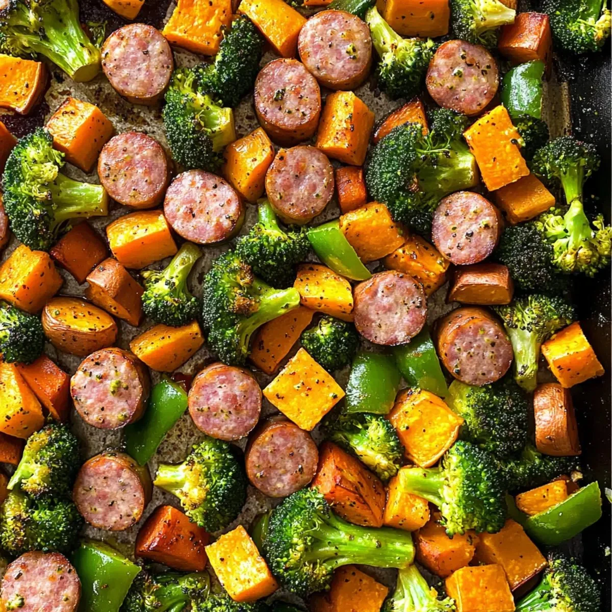 Delicious 20 Minute Sheet Pan Sausage and Veggies Made Easy